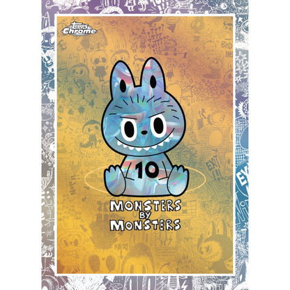 2025 Topps Chrome Labubu 10th Anniversary Hobby Box - Trading Card Market