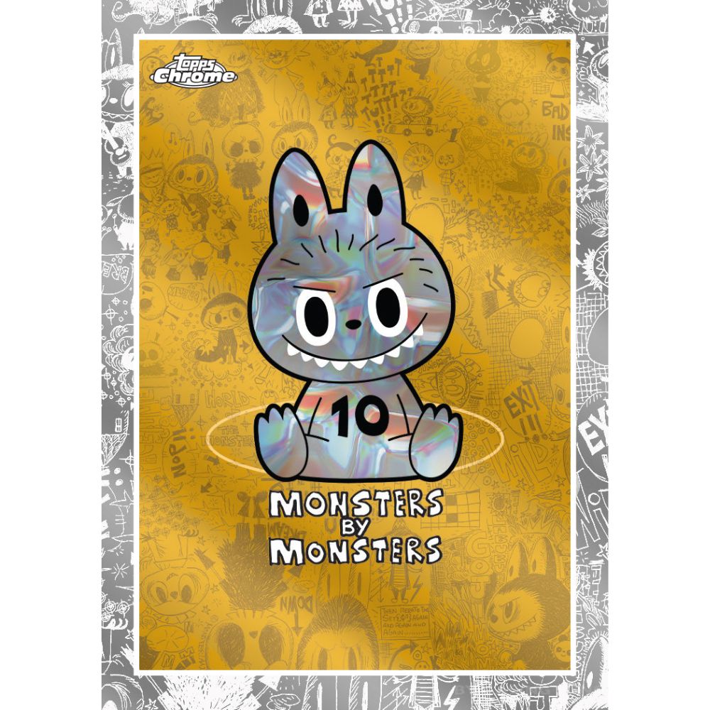 2025 Topps Chrome Labubu 10th Anniversary Hobby Box – Trading Card