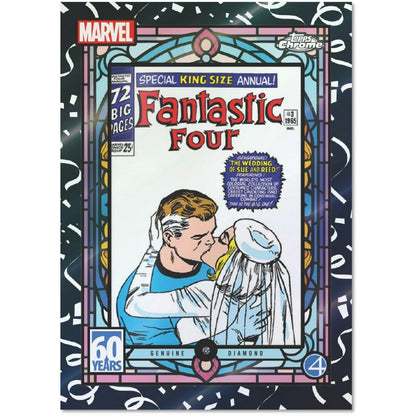 2025 Topps Chrome Marvel Cards - Fantastic Four