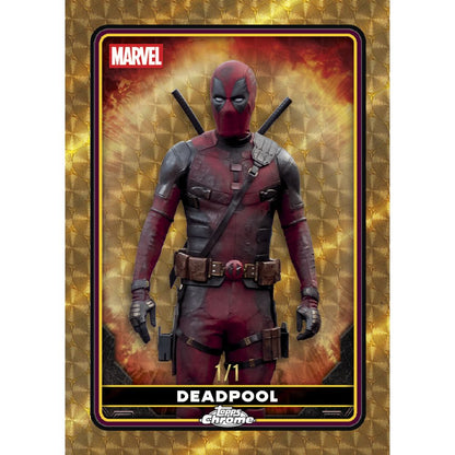 2025 Topps Chrome Marvel Deadpool Blaster Box - Trading Card Market