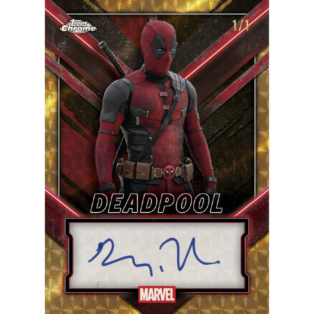 2025 Topps Chrome Marvel Deadpool Hobby Box – Trading Card Market