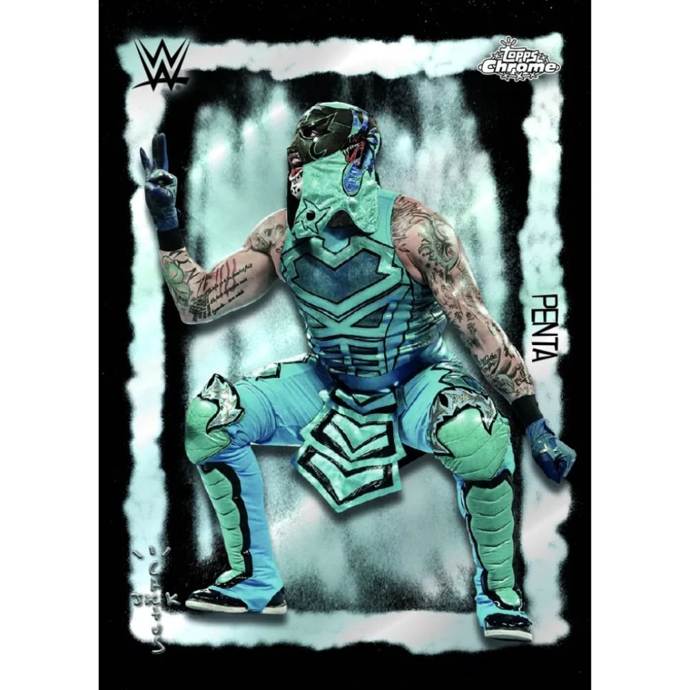 2025 Topps Chrome WWE X Cactus Jack Hobby Box - Trading Card Market