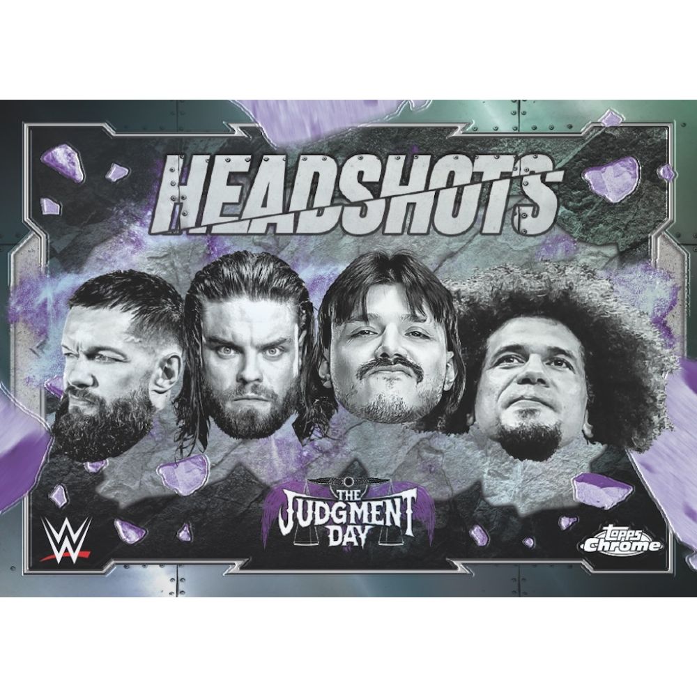 2025 Topps Chrome WWE Cards - The Judgment Day