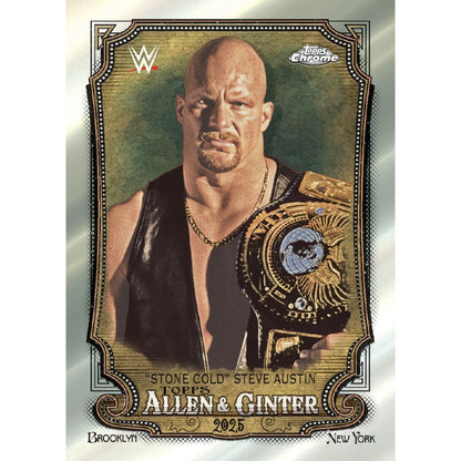 2025 Topps Chrome WWE Cards - Stone Cold Steve Austin