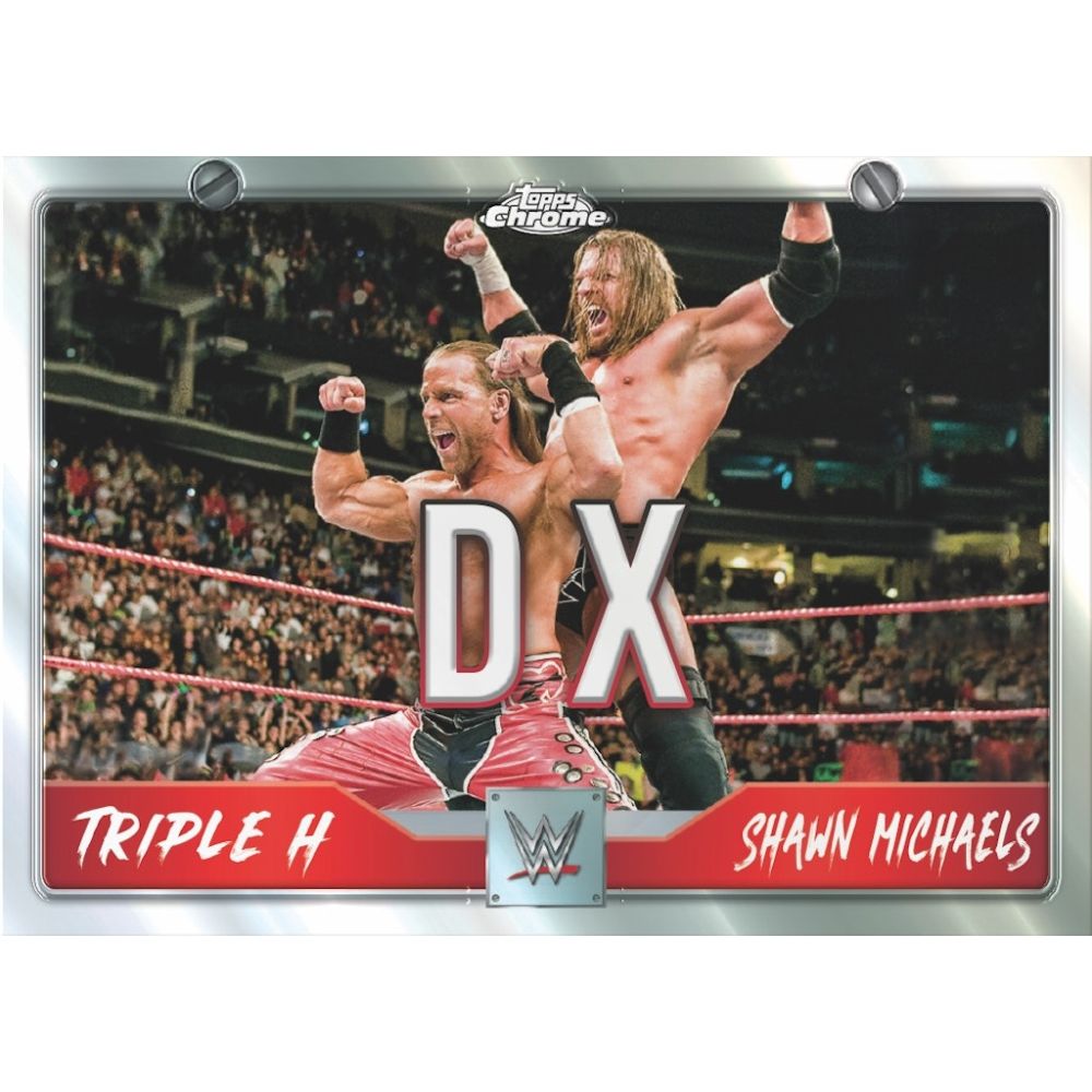 2025 Topps Chrome WWE Cards - Triple H_Shawn Michaels