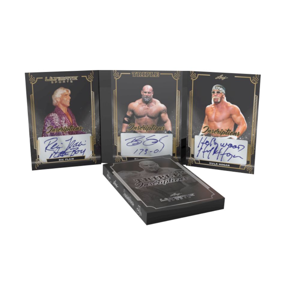 2025 Topps Chrome WWE Cards - Triple Inscriptions