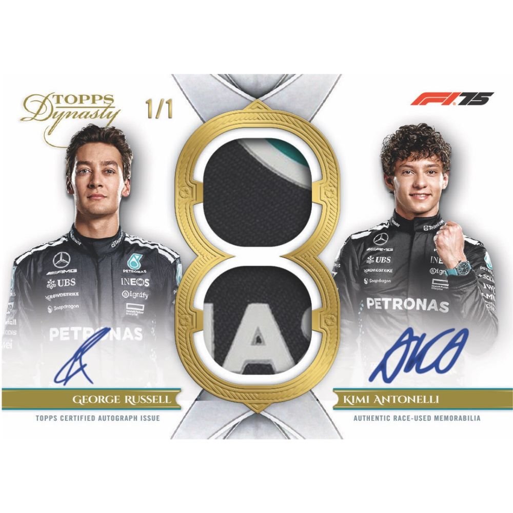 2025 Topps Dynasty Formula 1 Hobby Box – Trading Card Market