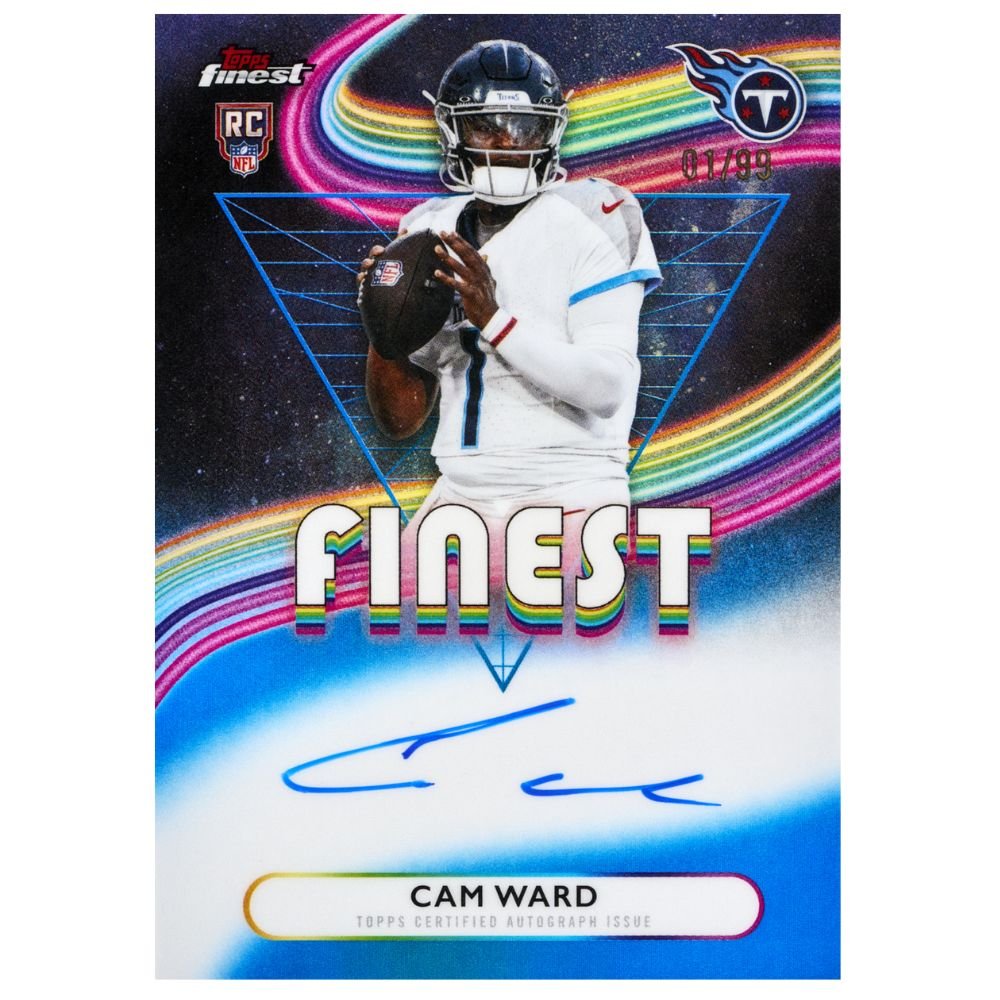 2025 Topps Finest Football Delight Box - Trading Card Market