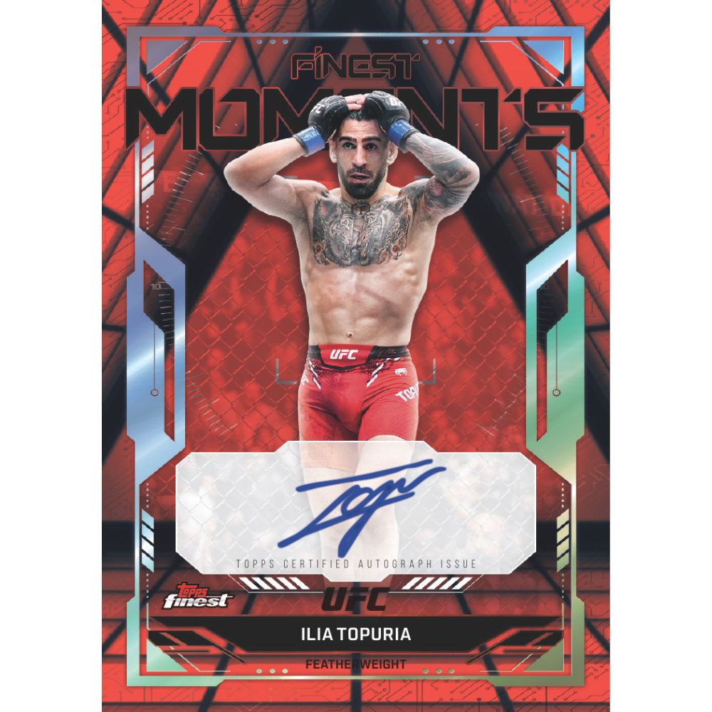 2025 Topps Finest UFC Hobby Box - Trading Card Market