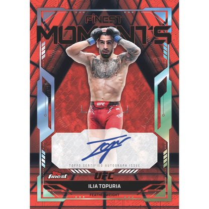 2025 Topps Finest UFC Hobby Box - Trading Card Market