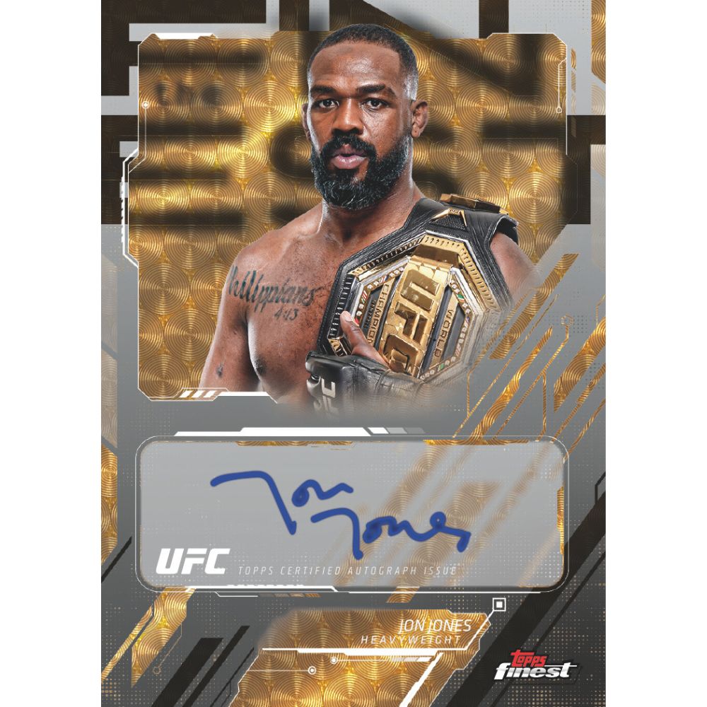 2025 Topps Finest UFC Hobby Box - Trading Card Market