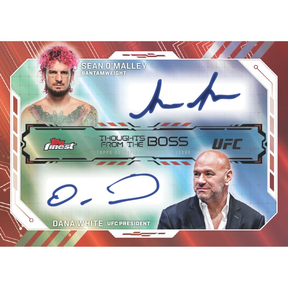 2025 Topps Finest UFC Hobby Box - Trading Card Market