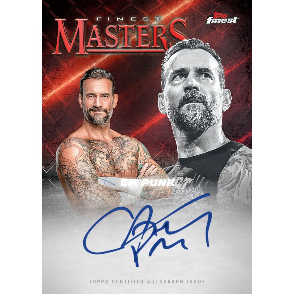 2025 Topps Finest WWE Hobby Box - Trading Card Market