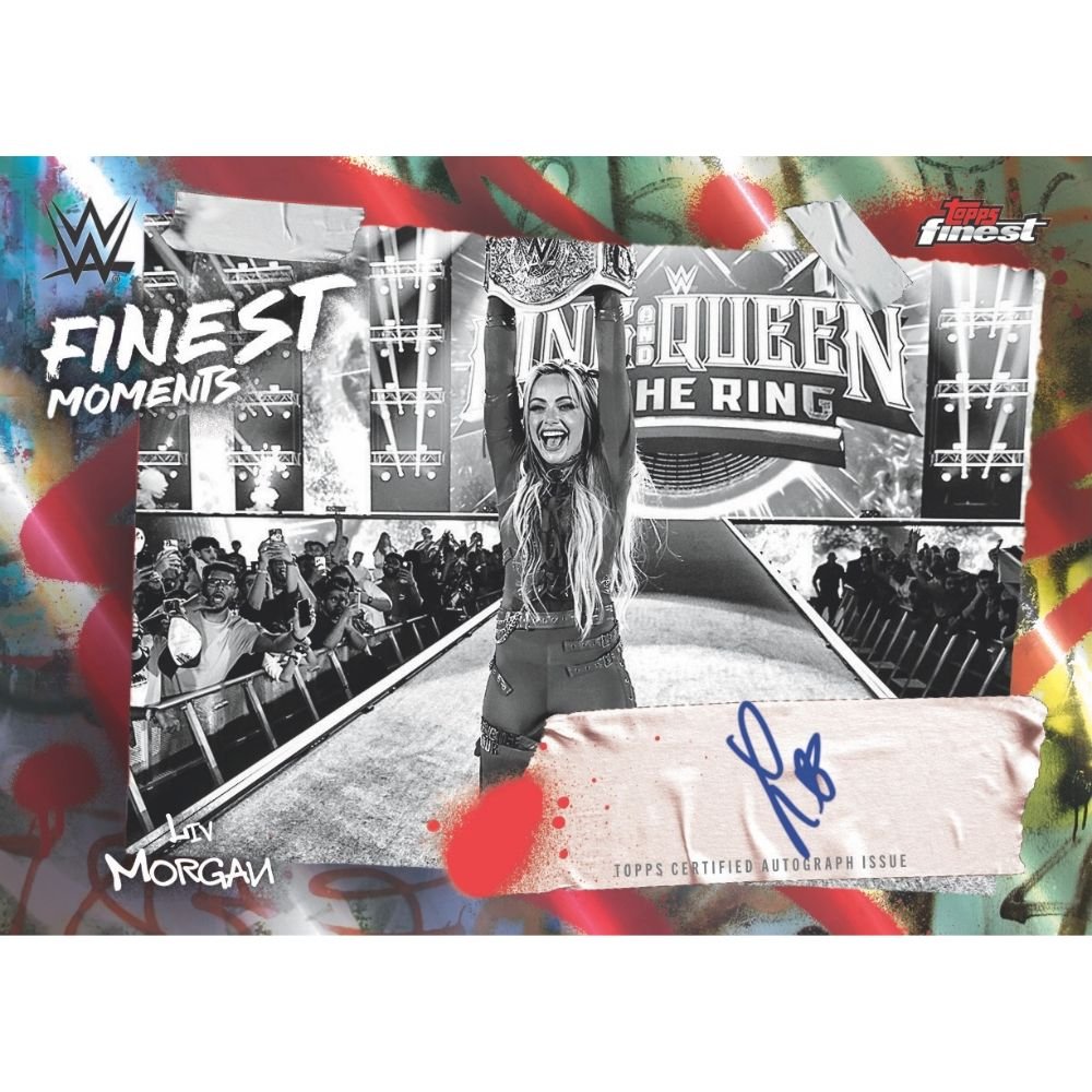 2025 Topps Finest WWE Hobby Box - Trading Card Market