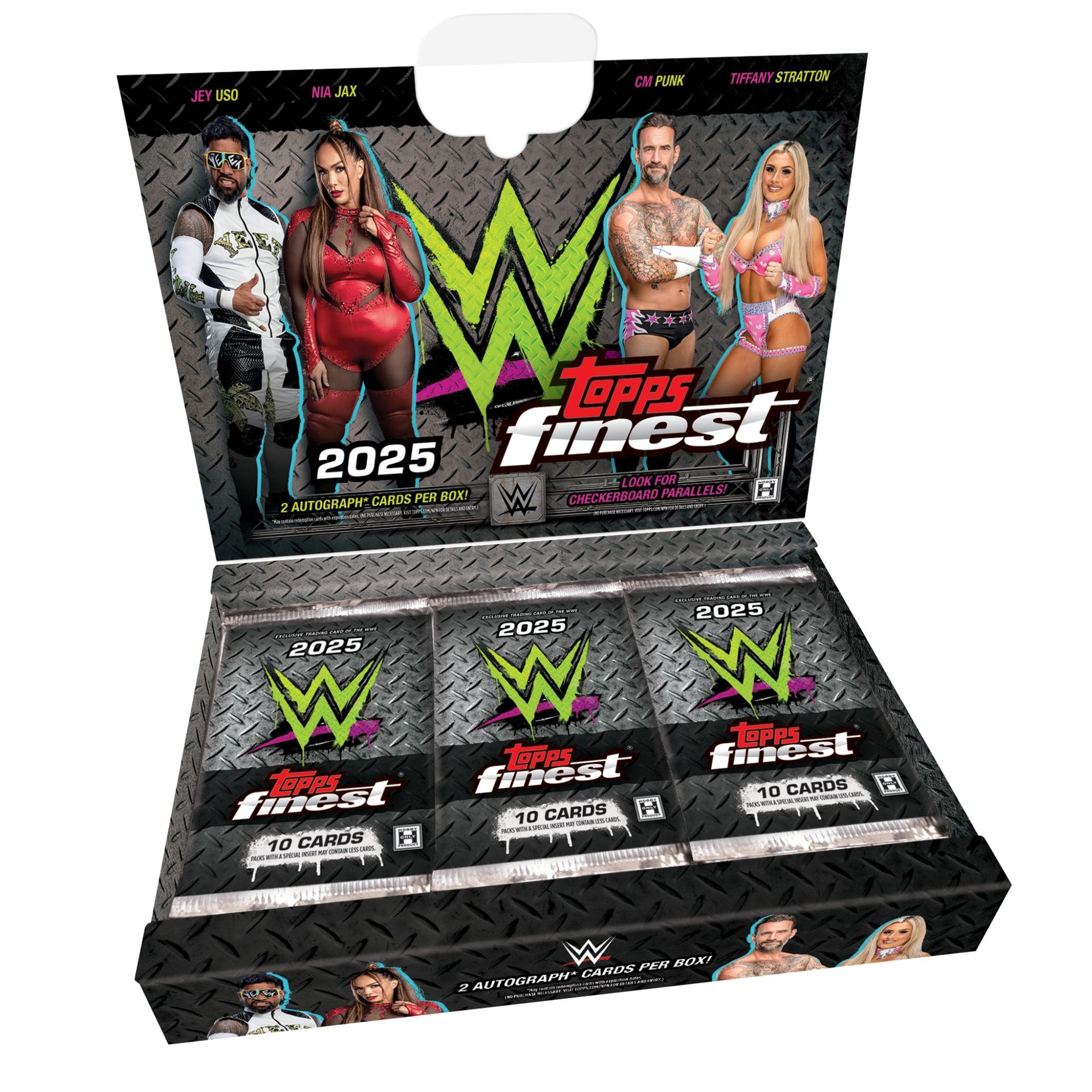 wwe topps booster box - Finest - Wrestling - 2025 and premium autograph content Pokemon NEO Genesis Booster ENGRAVING:SL6 Triple