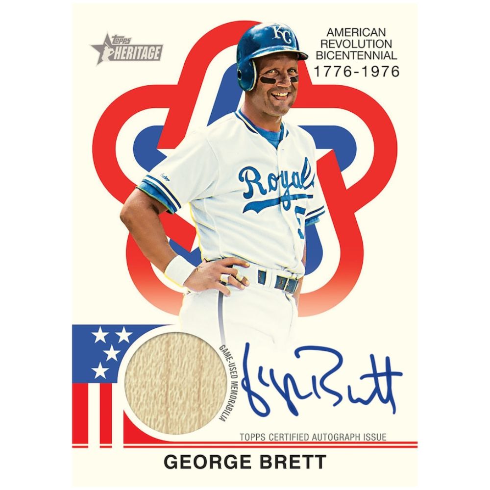 2025 Topps Heritage Baseball Cards - George Brett