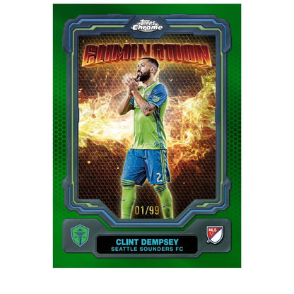 2025 Topps Chrome MLS Soccer Hanger Box - Trading Card Market