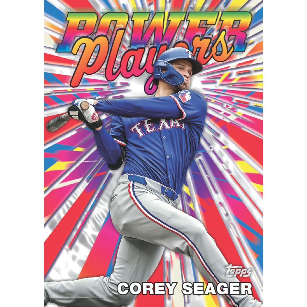 2025 Topps Series 1 Baseball Fun Celebration Cards - Corey Seager