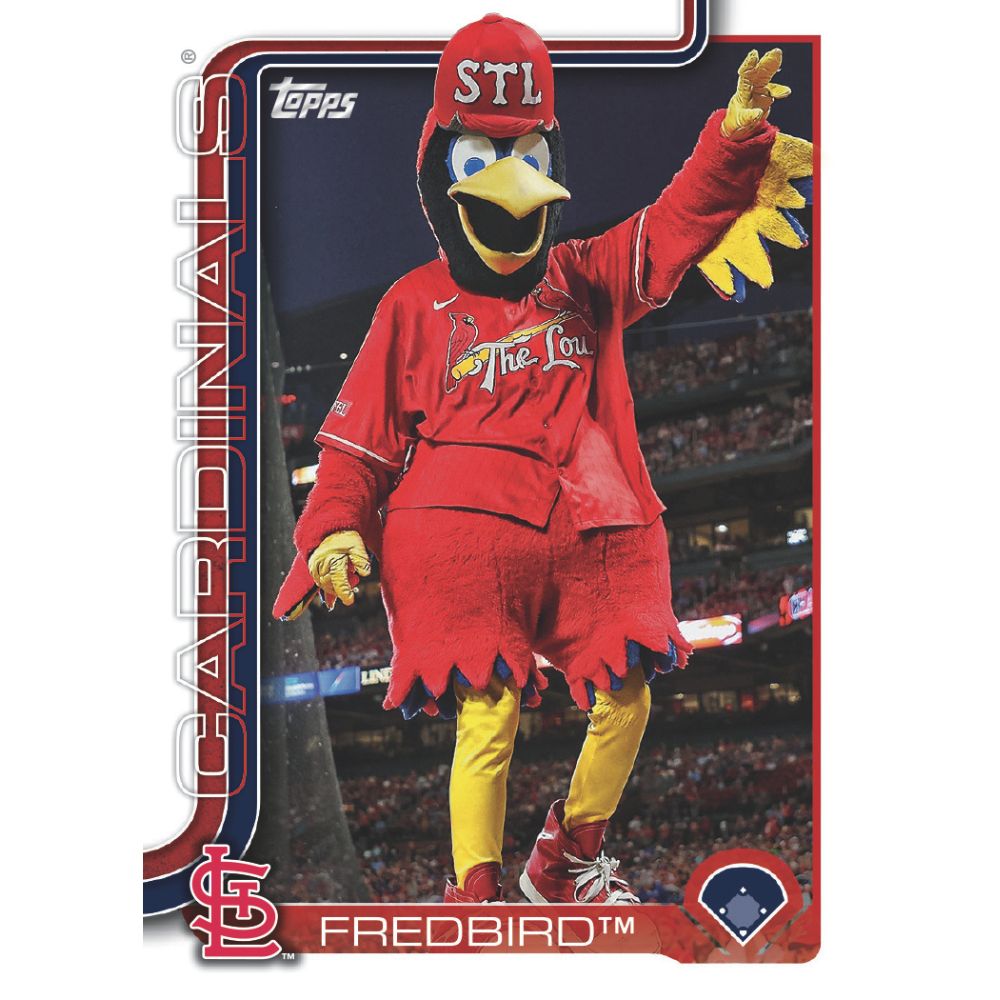 2025 Topps Series 1 Baseball Fun Celebration Cards - Fredbird