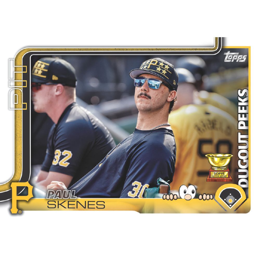 2025 Topps Series 1 Baseball Fun Celebration Cards - Paul Skenes