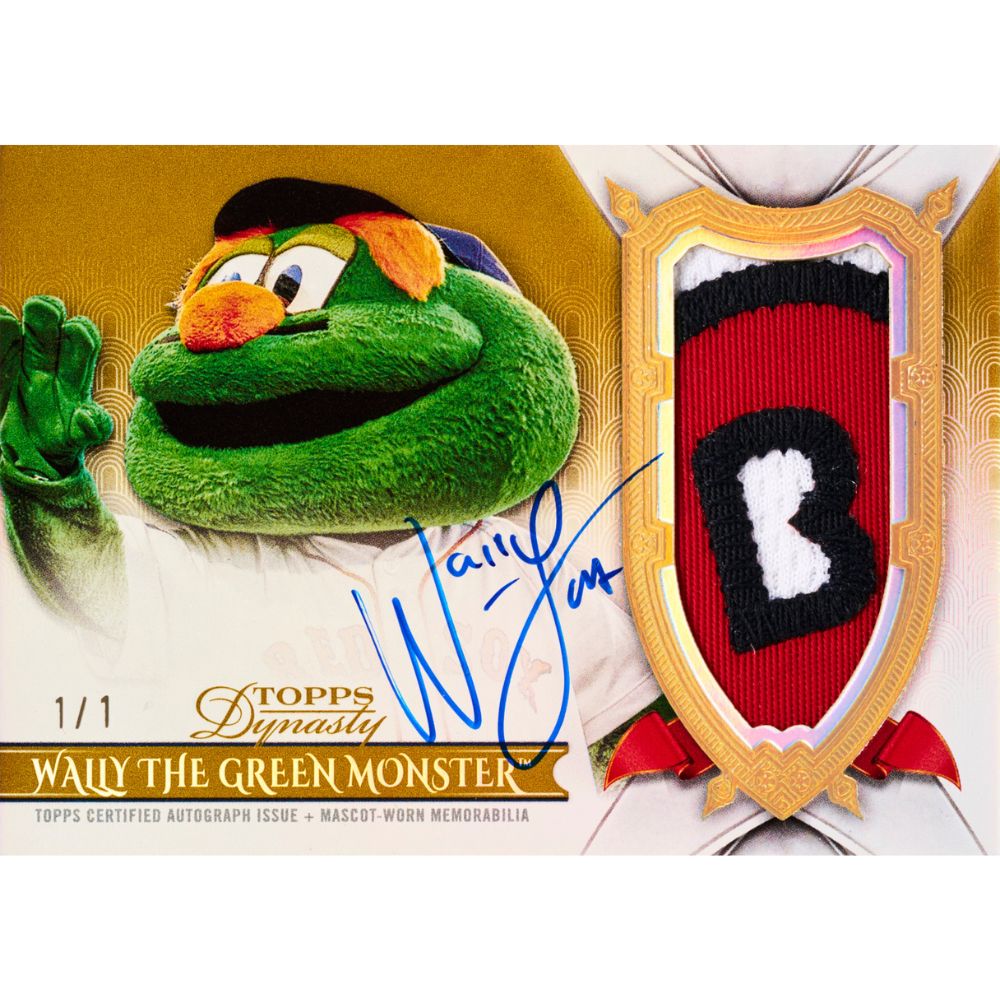 2025 Topps Series 1 Baseball Fun Celebration Cards - Wally the Green Monster