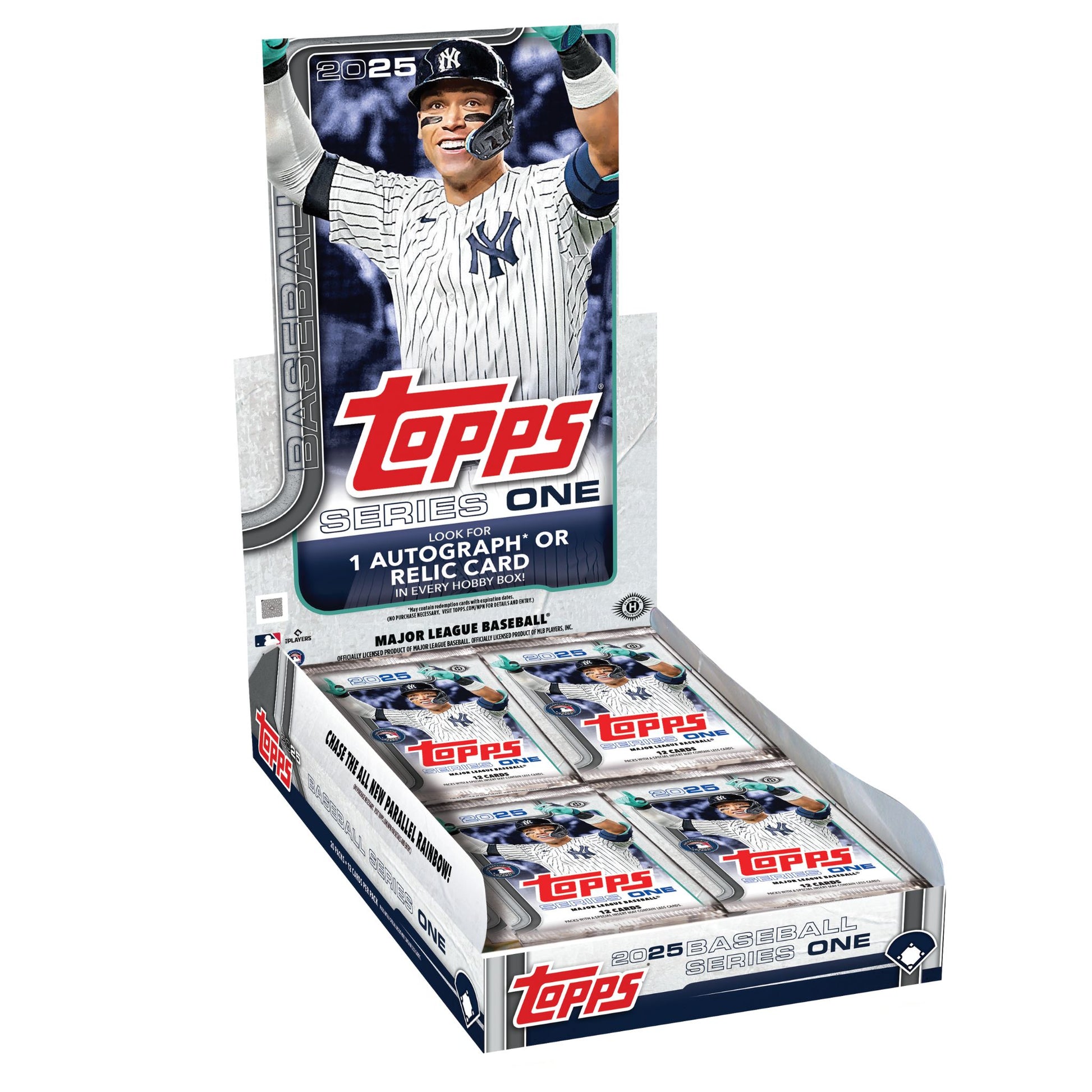 Topps 2025 Baseball Serie 1 Value Box - 7 Confezioni Carte Da Baseball - Foto 4