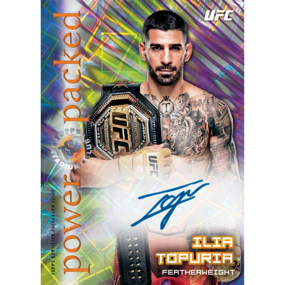 2025 Topps Stadium Club UFC Mega Box - Trading Card Market
