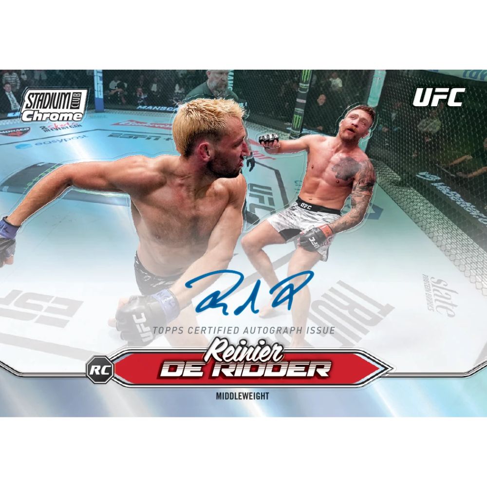 2025 Topps Stadium Club UFC Mega Box - Trading Card Market