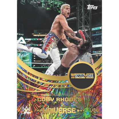 2025 Topps WWE Universe Hobby Box (Presell) - Trading Card Market