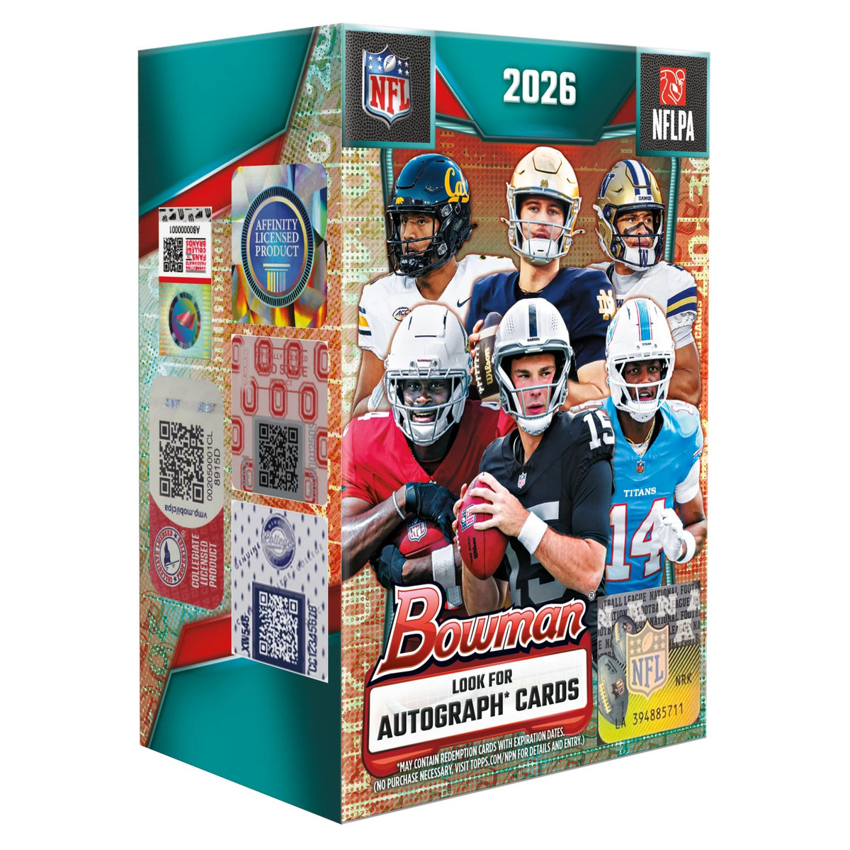 2026 Bowman Football Blaster Box