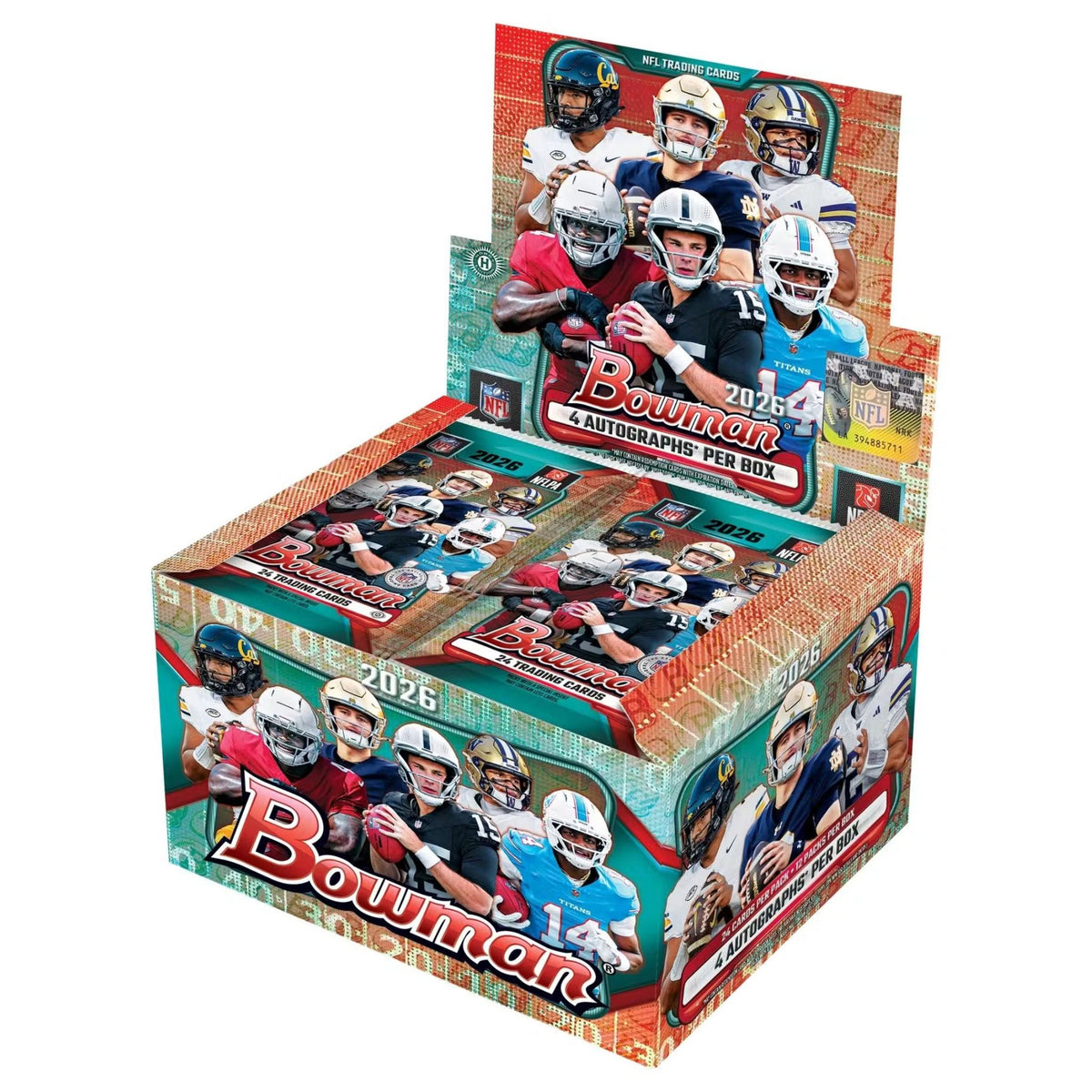 2026 Bowman Football Jumbo Box