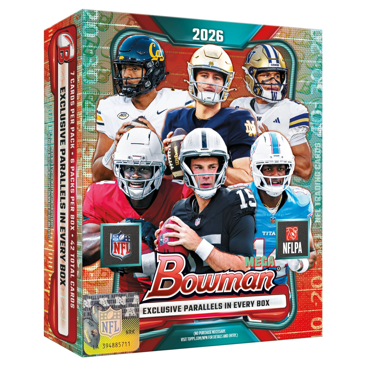 2026 Bowman Football Mega Box