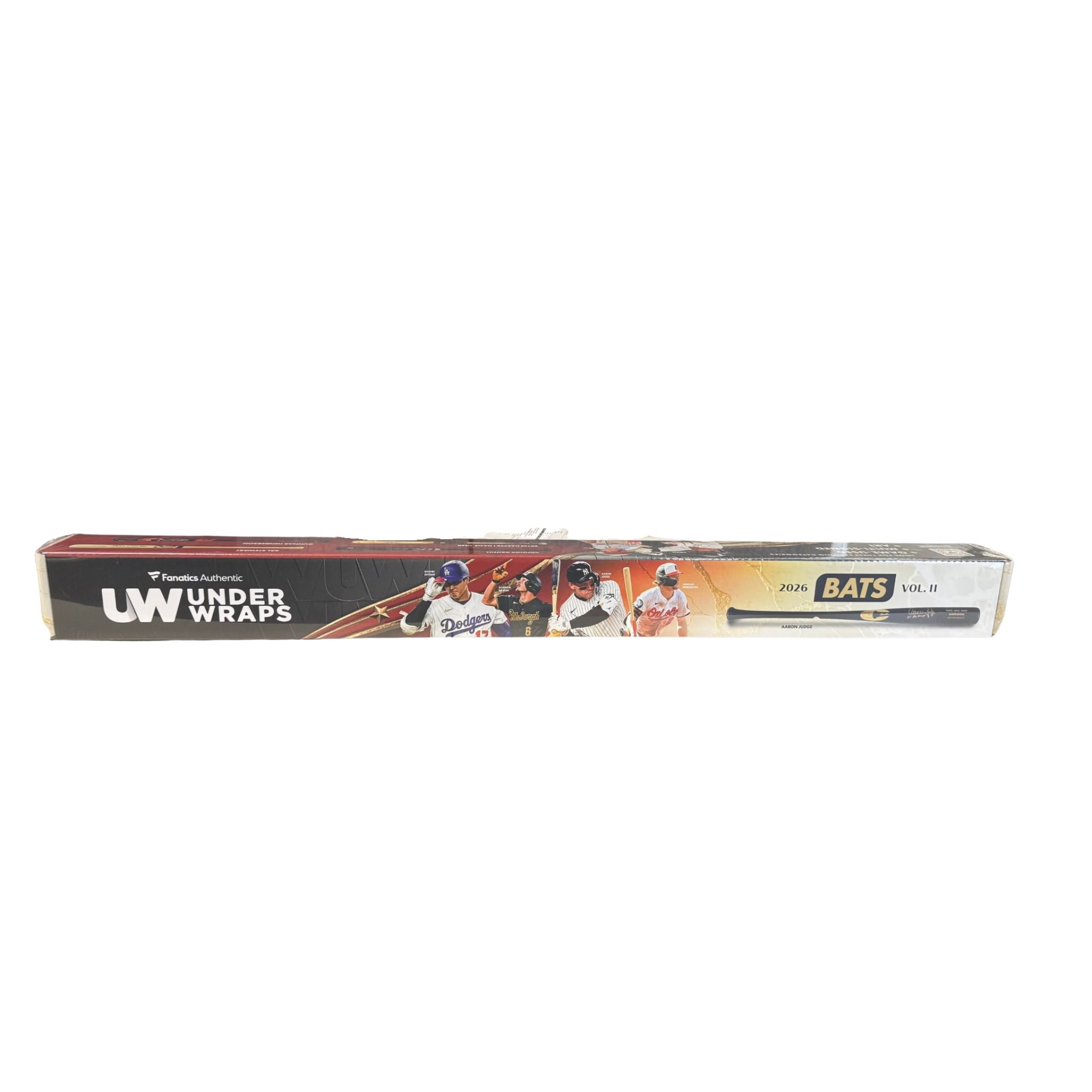 2026 Fanatics Under Wraps Autographed MLB Baseball Bat Volume 2