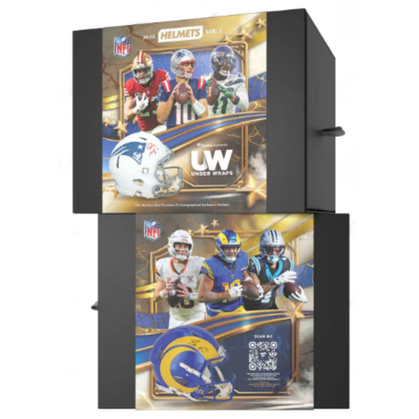 2026 Fanatics Under Wraps Full Size NFL Helmet Volume I, Box