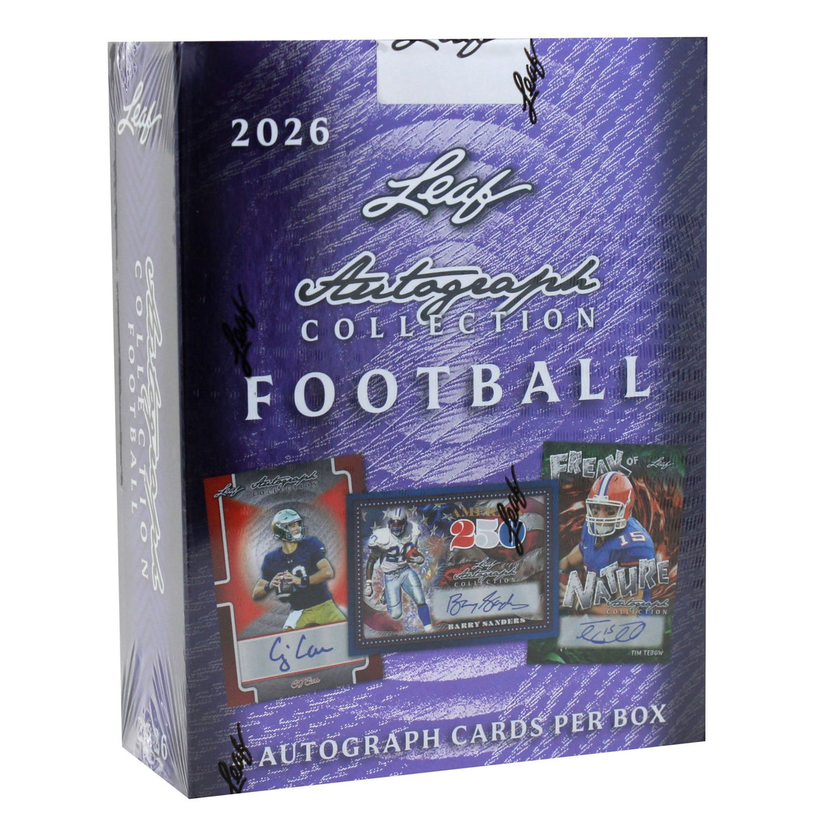 2026 Leaf Autograph Collection Football Hobby Box