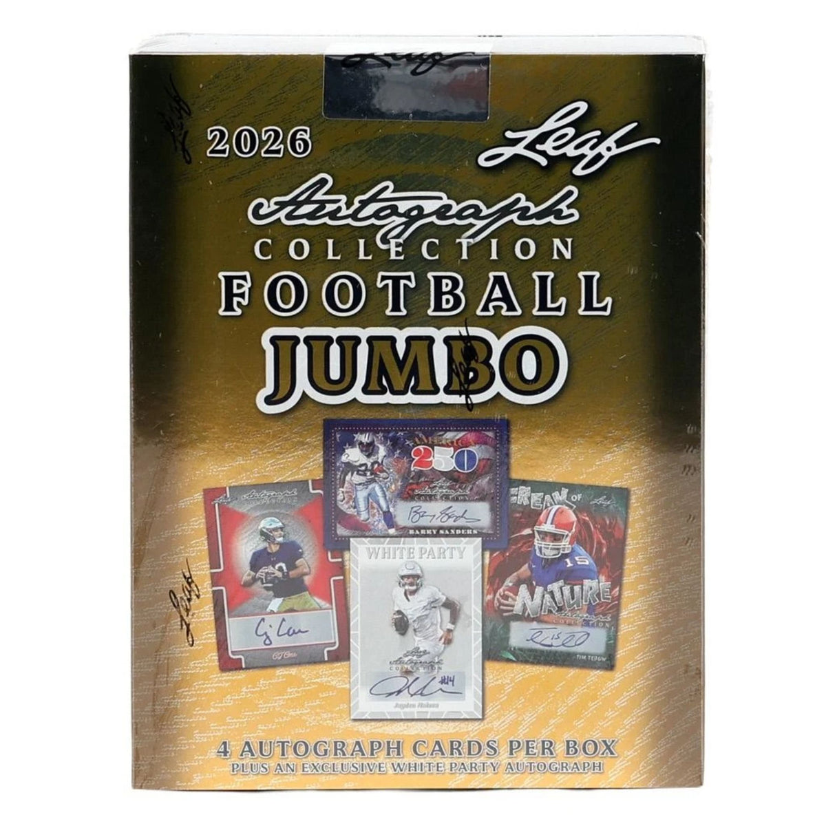 2026 Leaf Autograph Collection Football Jumbo Box