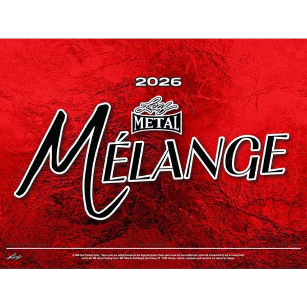 2026 Leaf Metal Mélange Pack (Presell) – Trading Card Market
