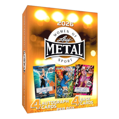 2026 Leaf Metal Women Of Sport Hobby Box - Trading Card Market