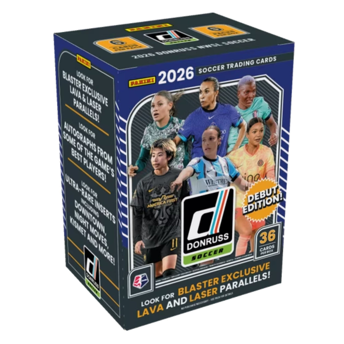 2026 Panini Donruss NWSL Soccer Blaster Box