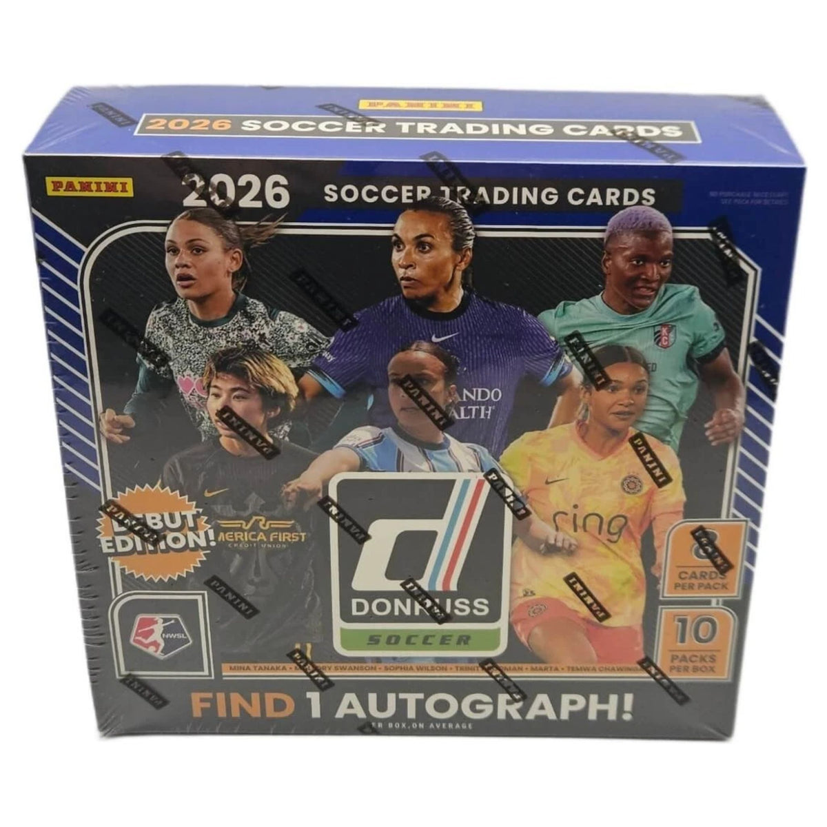 2026 Panini Donruss NWSL Soccer Hobby Preferred Box