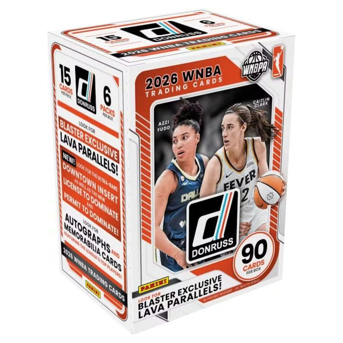 2026 Panini Donruss WNBA Basketball Blaster Box