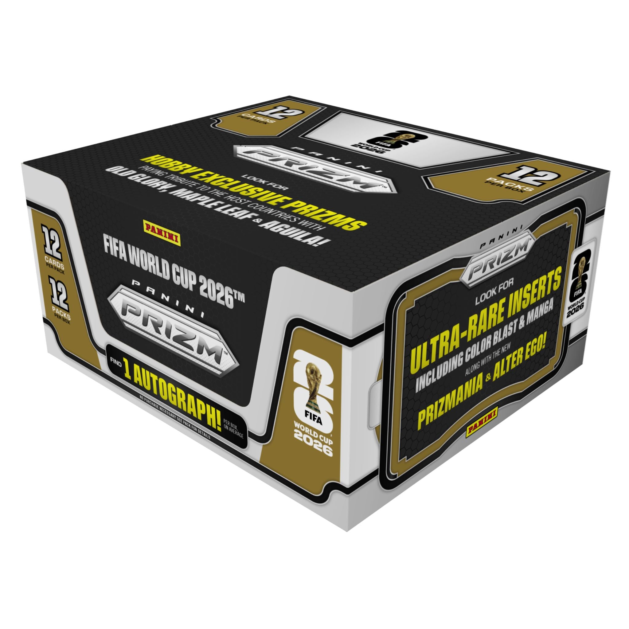 2026 Panini Prizm FIFA World Cup Soccer Hobby Box – Trading Card