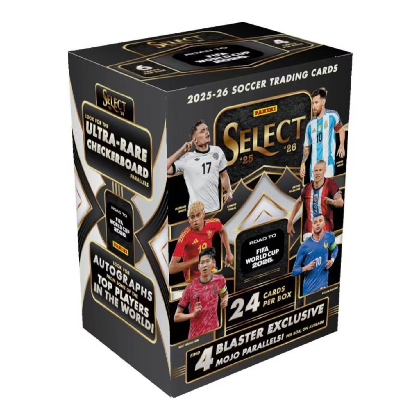 2025/26 Panini Select Road to World Cup Soccer Blaster Box - Trading Card Market