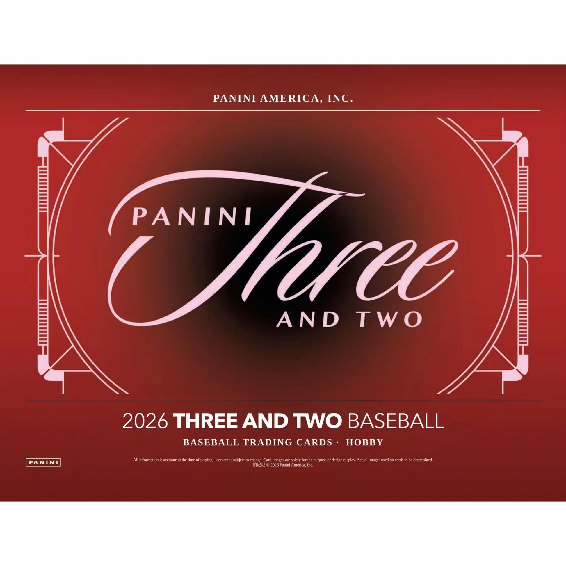 2026 Panini Three & Two Baseball Hobby Box