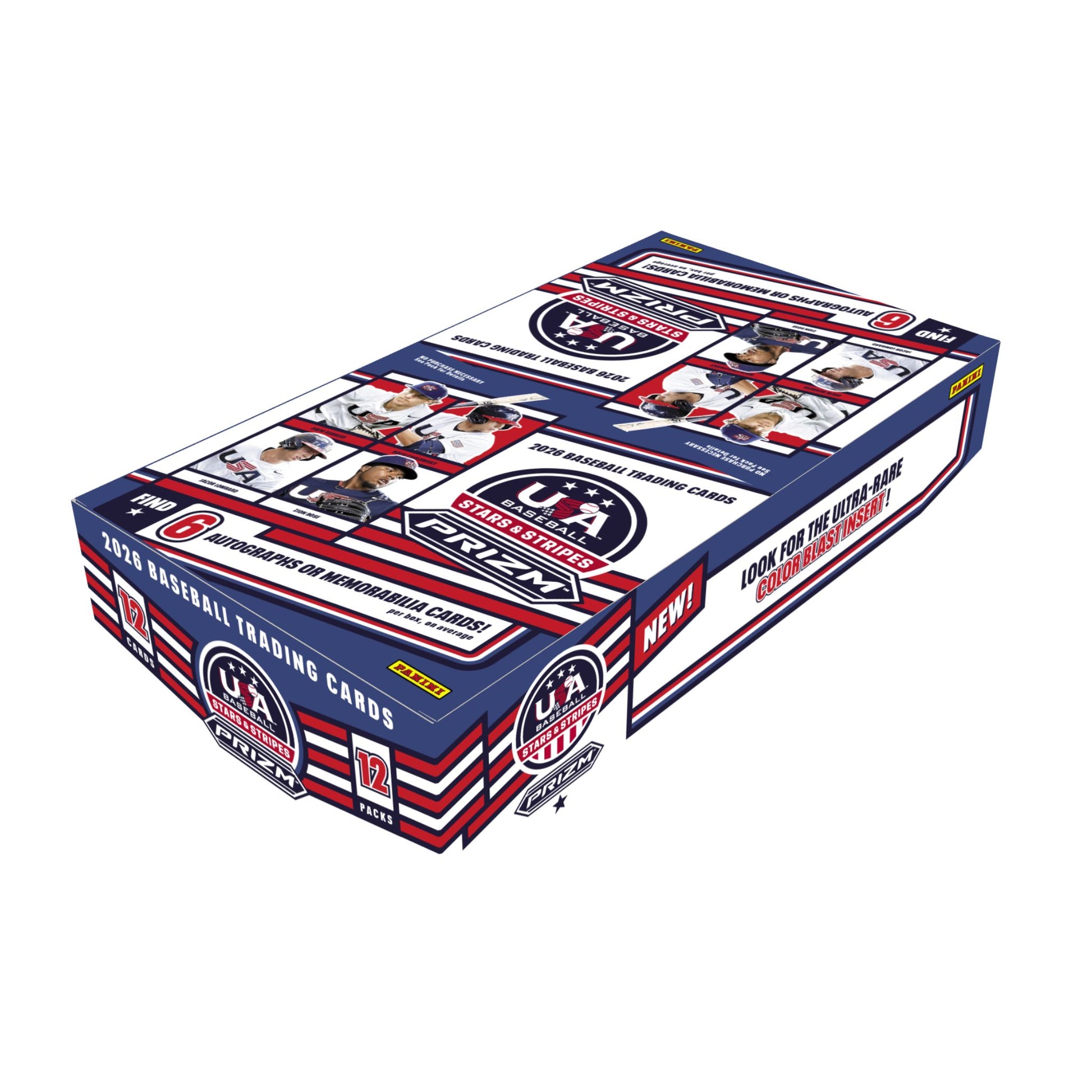 2026 Panini USA Stars & Stripes Prizm Baseball Hobby Box - Trading Card Market