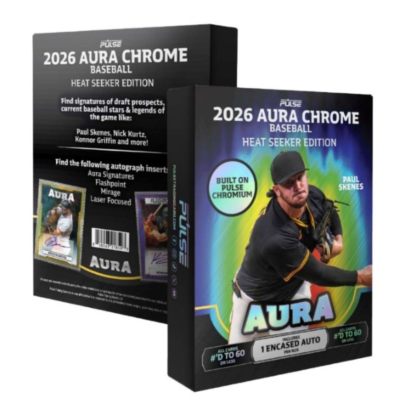 2026 Pulse Aura Chrome Baseball Heat Seeker Box (Presell) - Trading Card Market