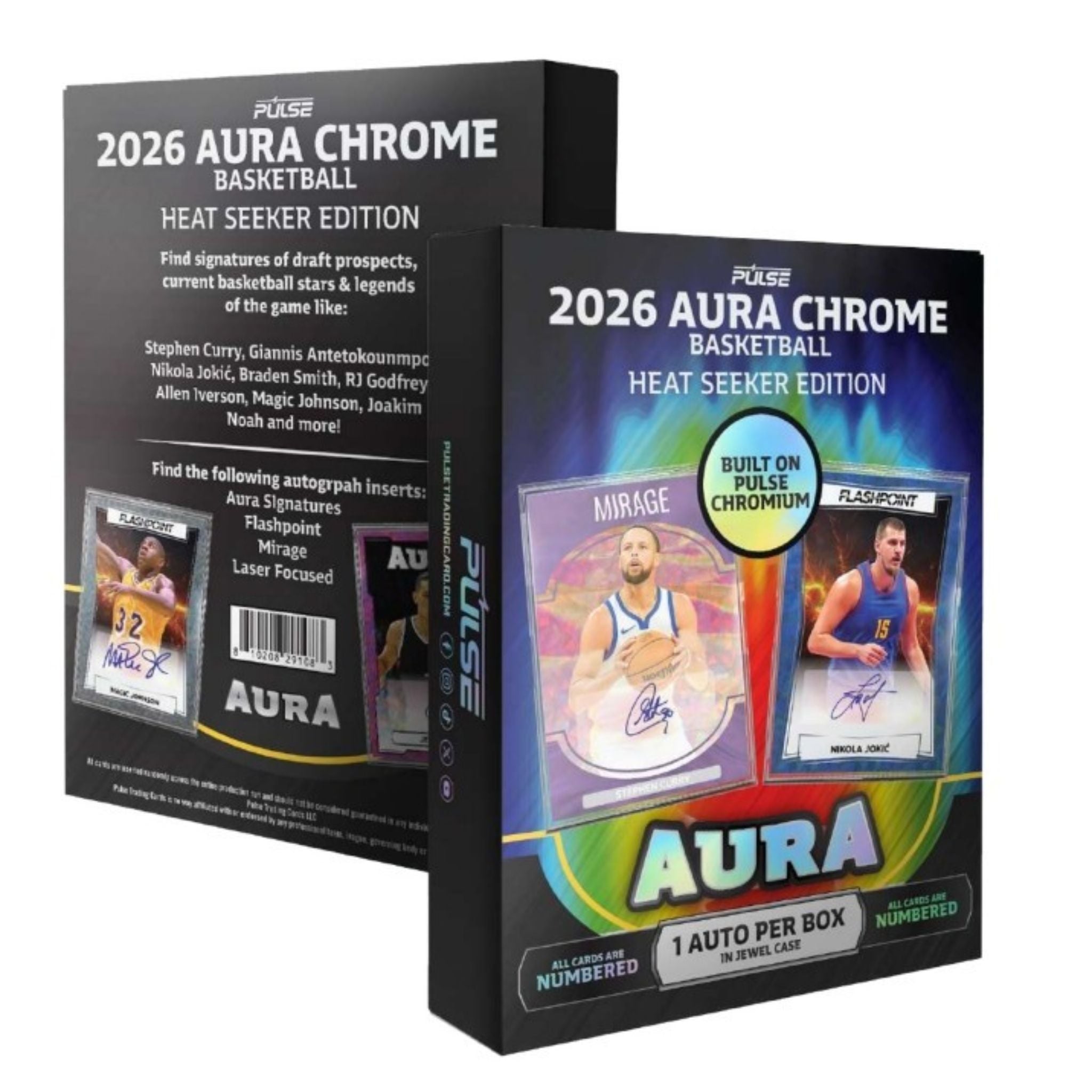 2026 Pulse Aura Chrome Basketball Heat Seeker Box (Presell