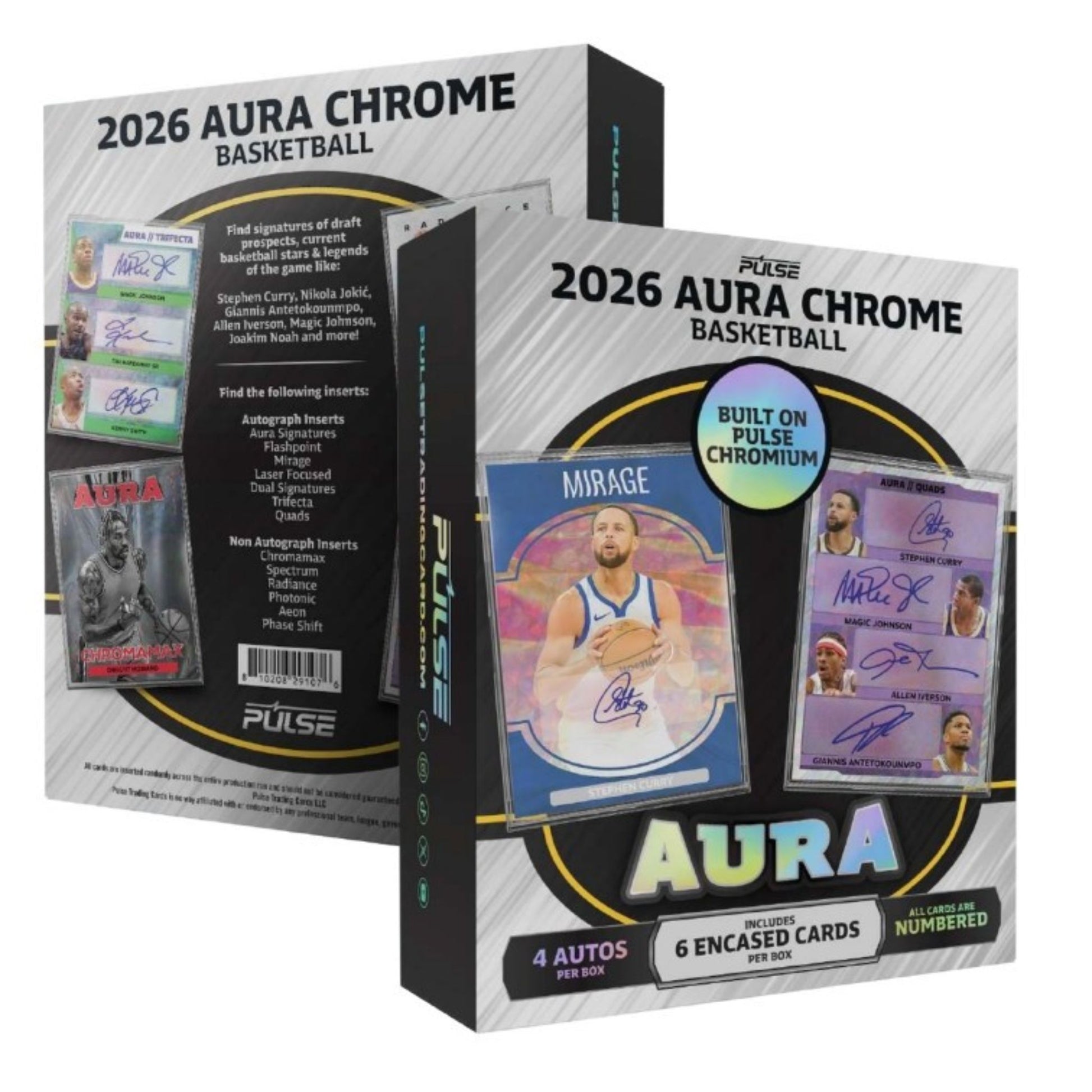 2026 Pulse Aura Chrome Basketball Hobby Box (Presell) - Trading Card Market