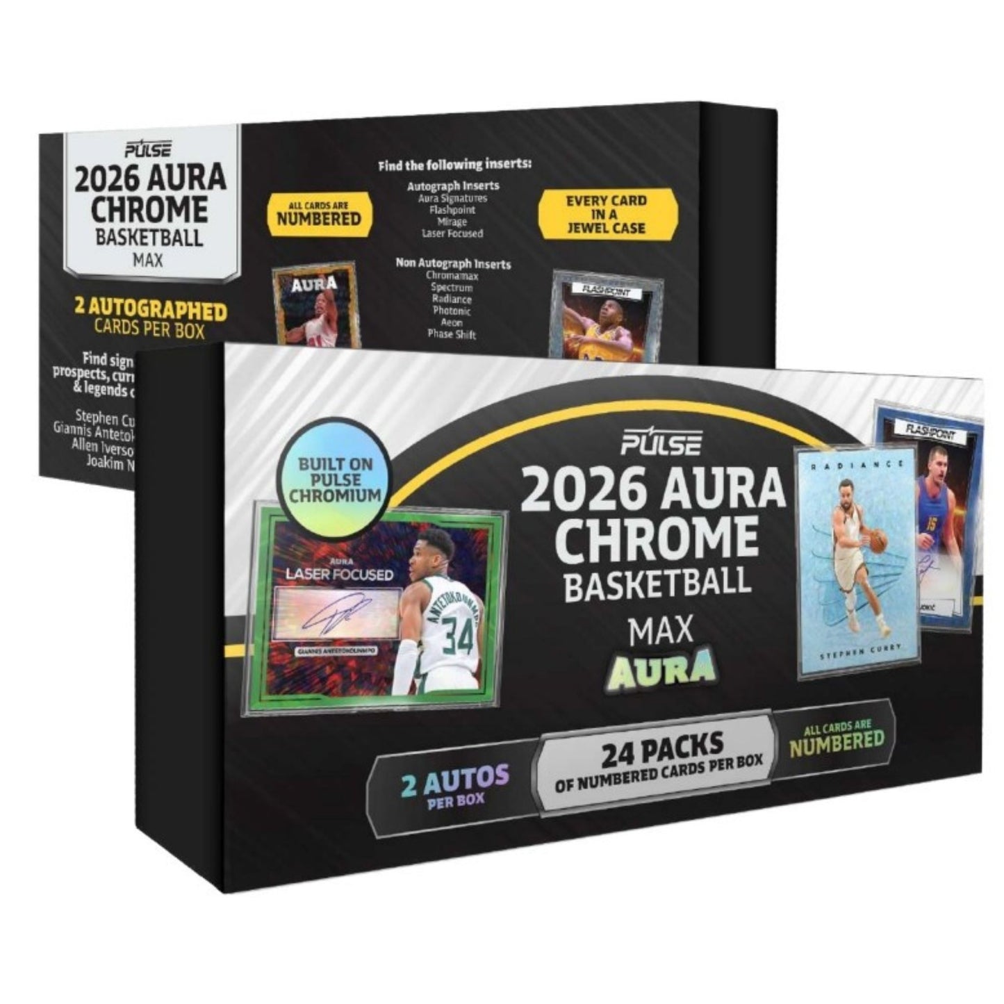 2026 Pulse Aura Chrome Basketball Max Edition Box (Presell) - Trading Card Market