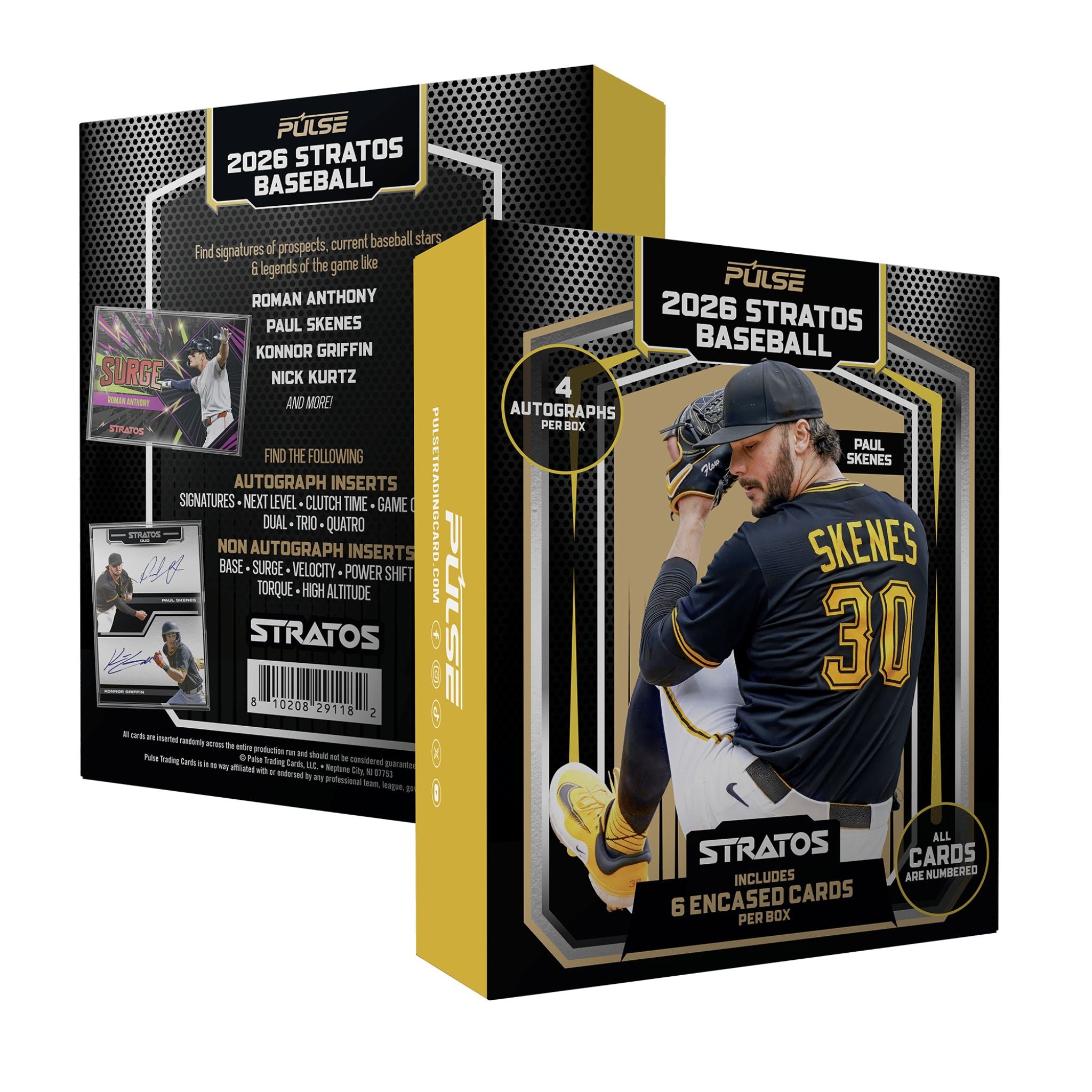 2026 Pulse Stratos Baseball Hobby Box (Presell) – Trading Card Market